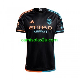 Camisolas de futebol New York City FC Equipamento Alternativa 2024 Manga Curta